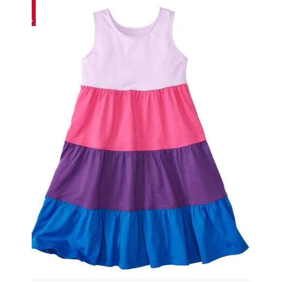Hanna Andersson Twirl Power Racerback Girls' Dress Age 10 - Picture 1 of 6